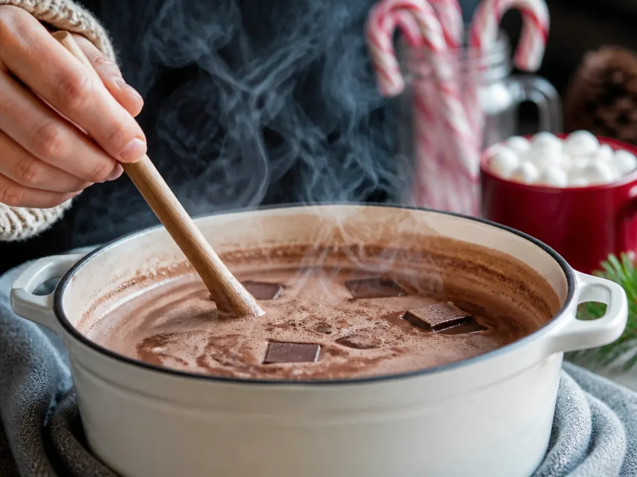 hot cocoa bar ideas christmas recipe step 5