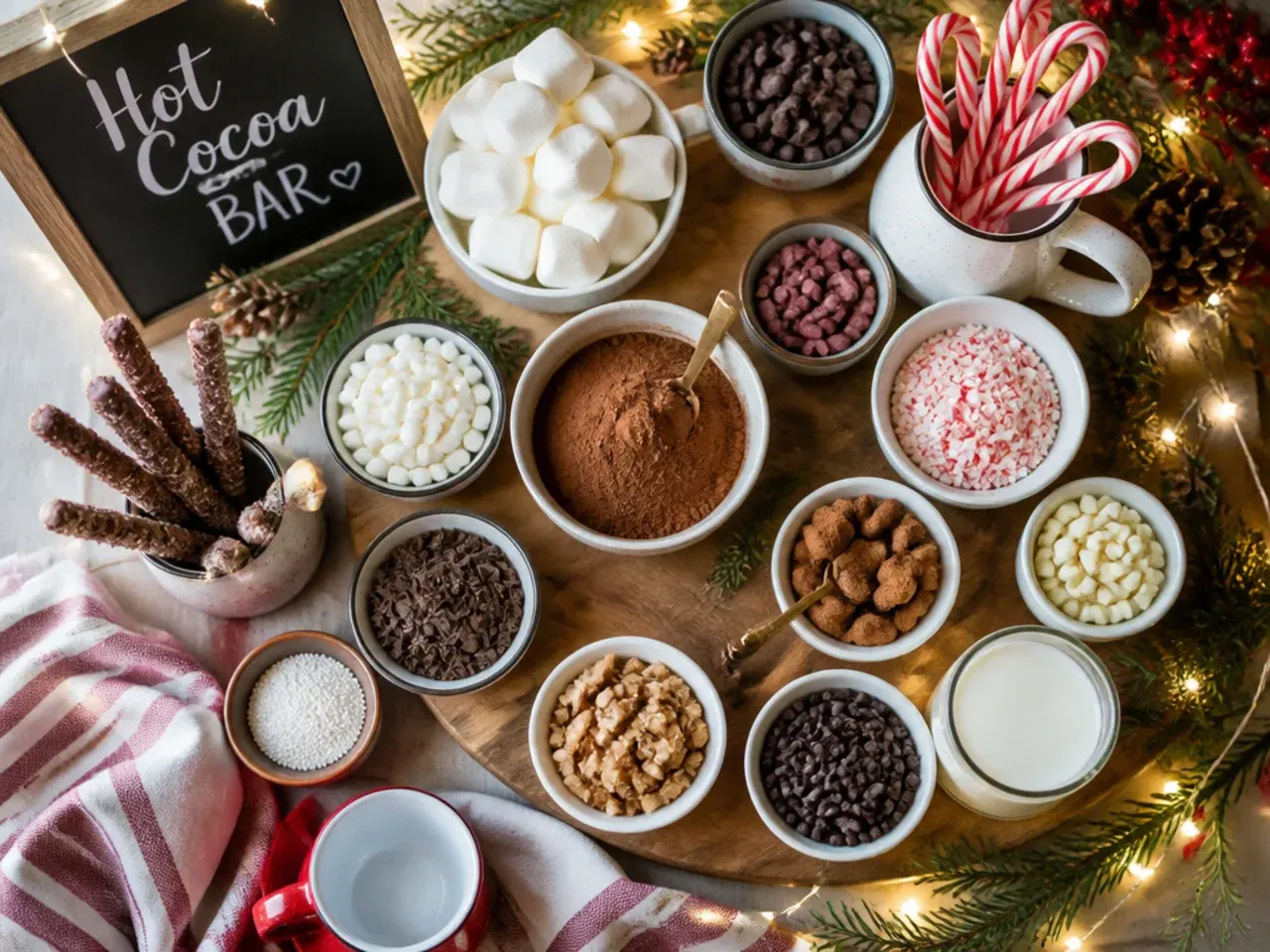 Close-up of hot chocolate being whisked smooth in a saucepan