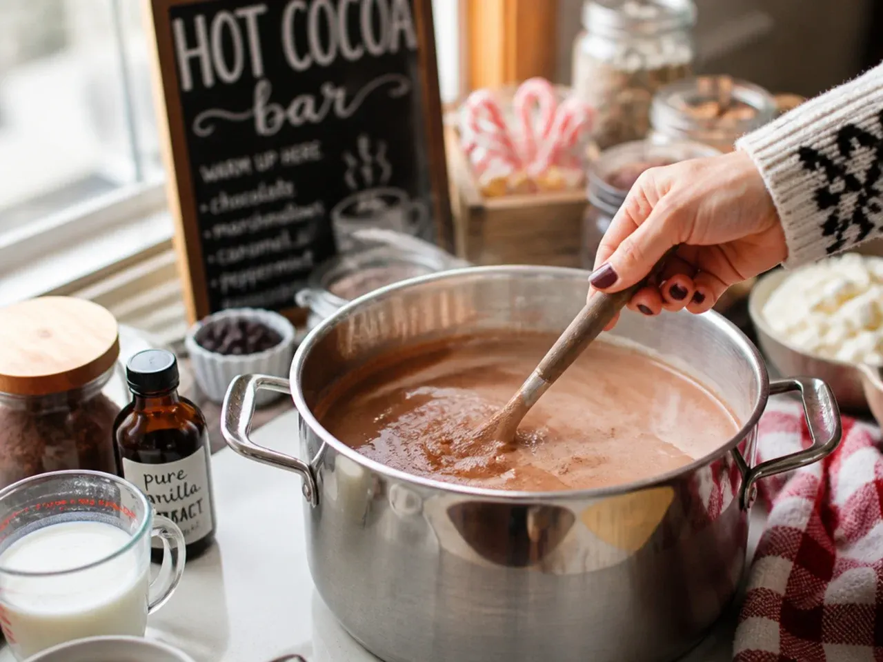 hot cocoa bar party recipe step 5