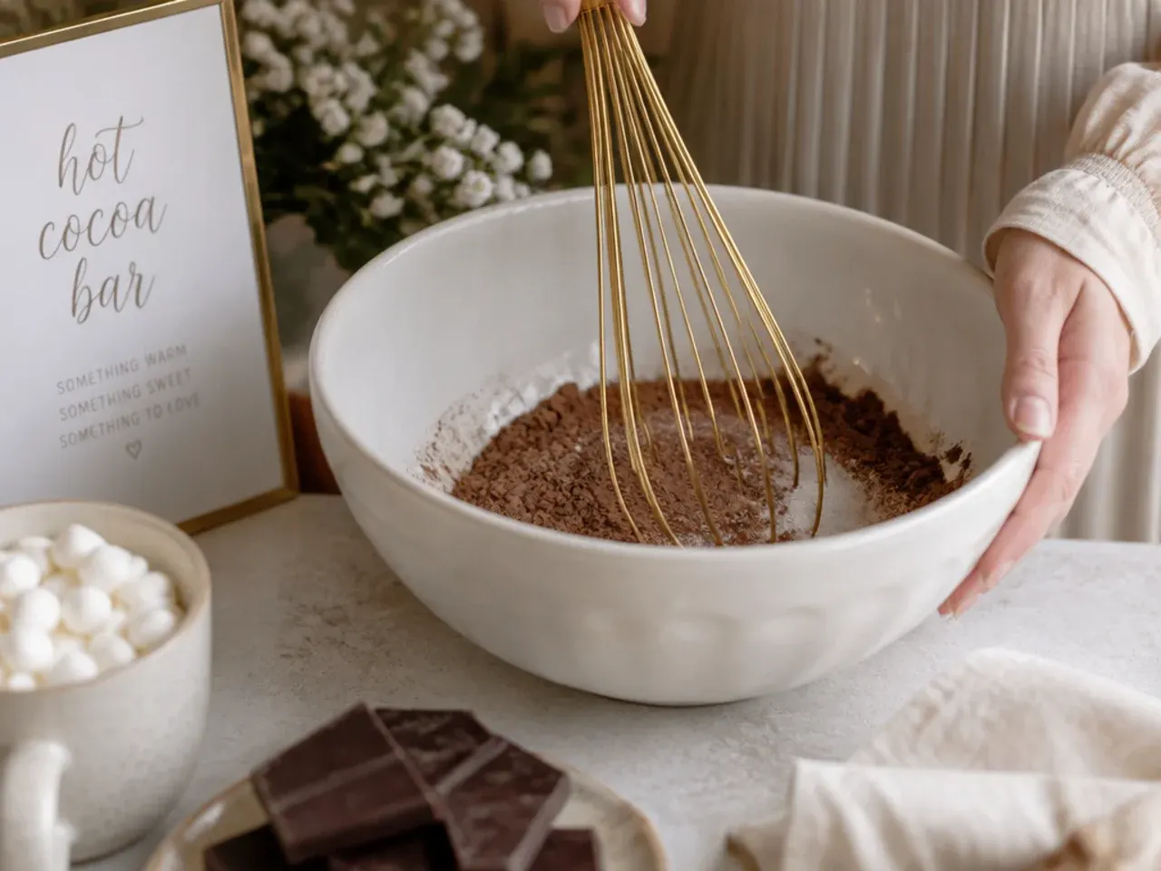hot cocoa bar wedding recipe step 2