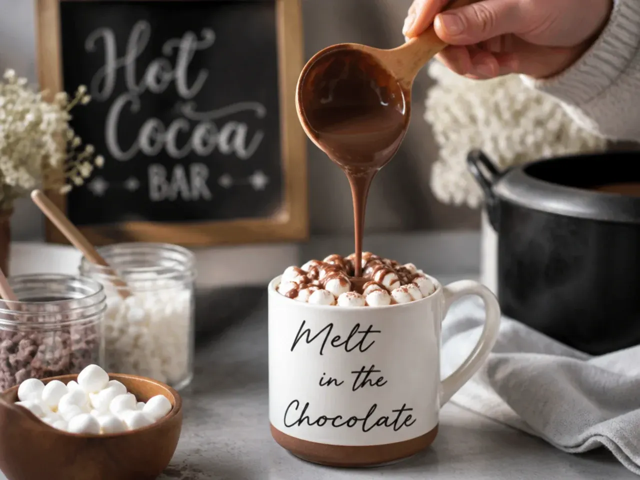 hot cocoa bar wedding recipe step 3