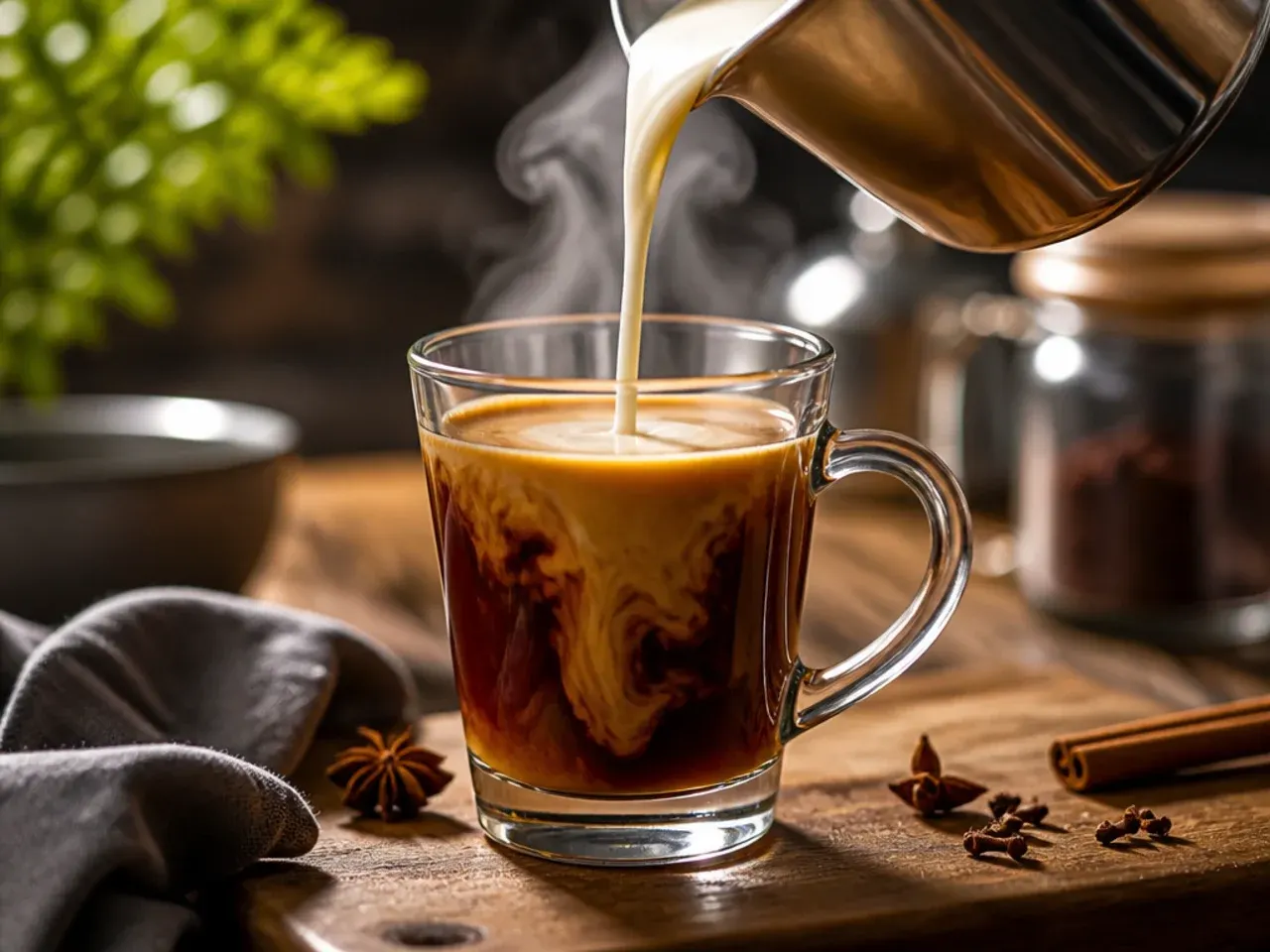 hot holiday drinks recipe step 1