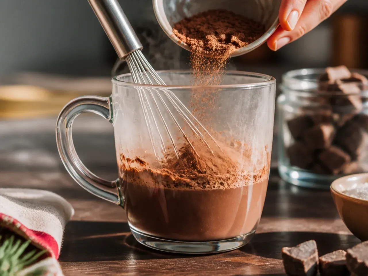hot holiday drinks recipe step 2