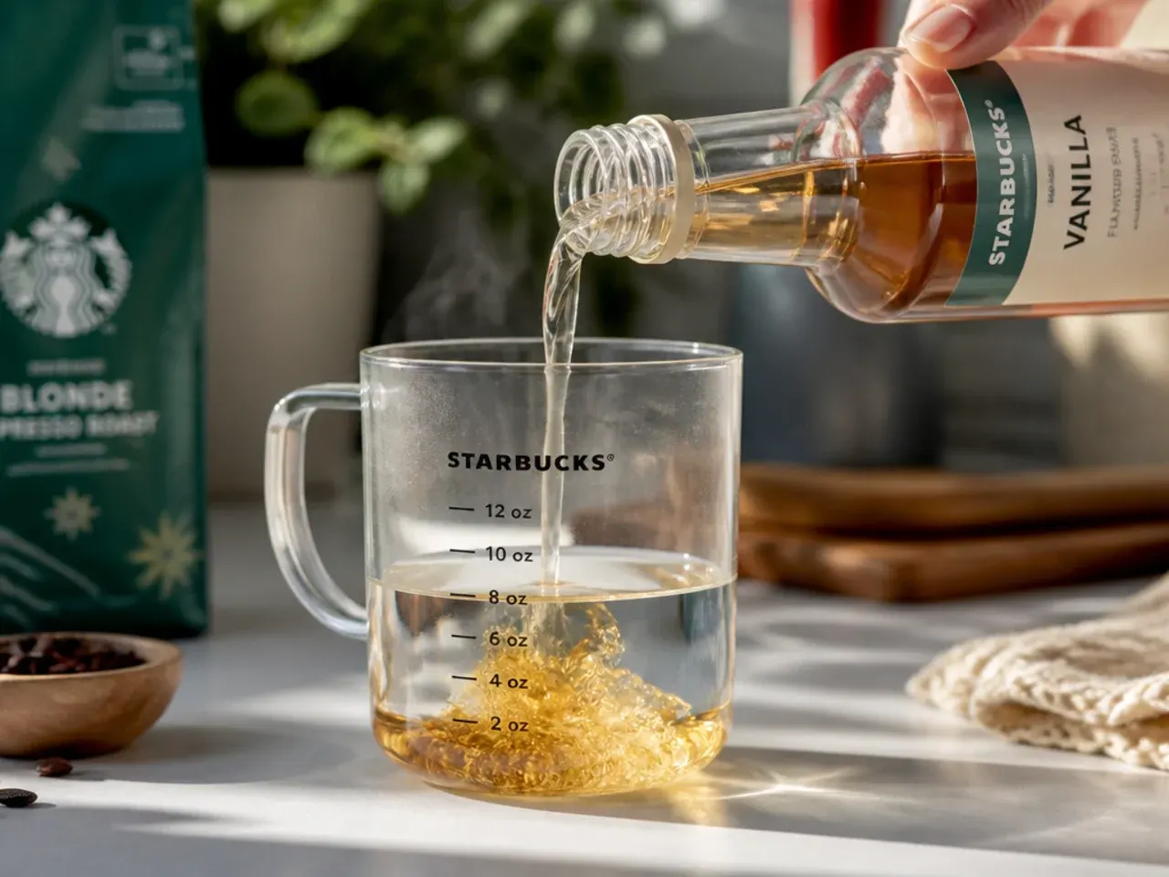 hot starbucks drinks recipe step 1