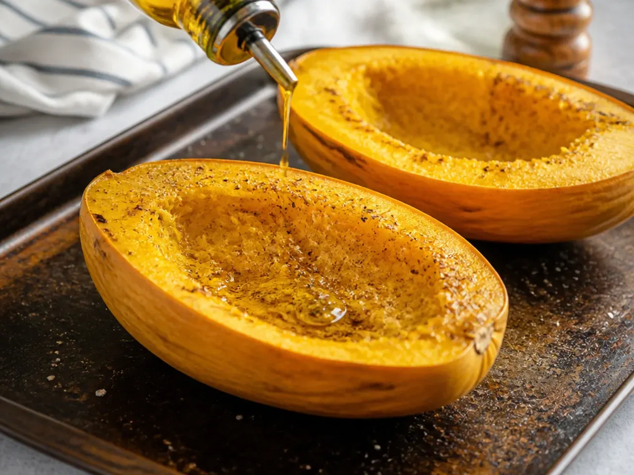 how to cook spaghetti squash recipe step 3