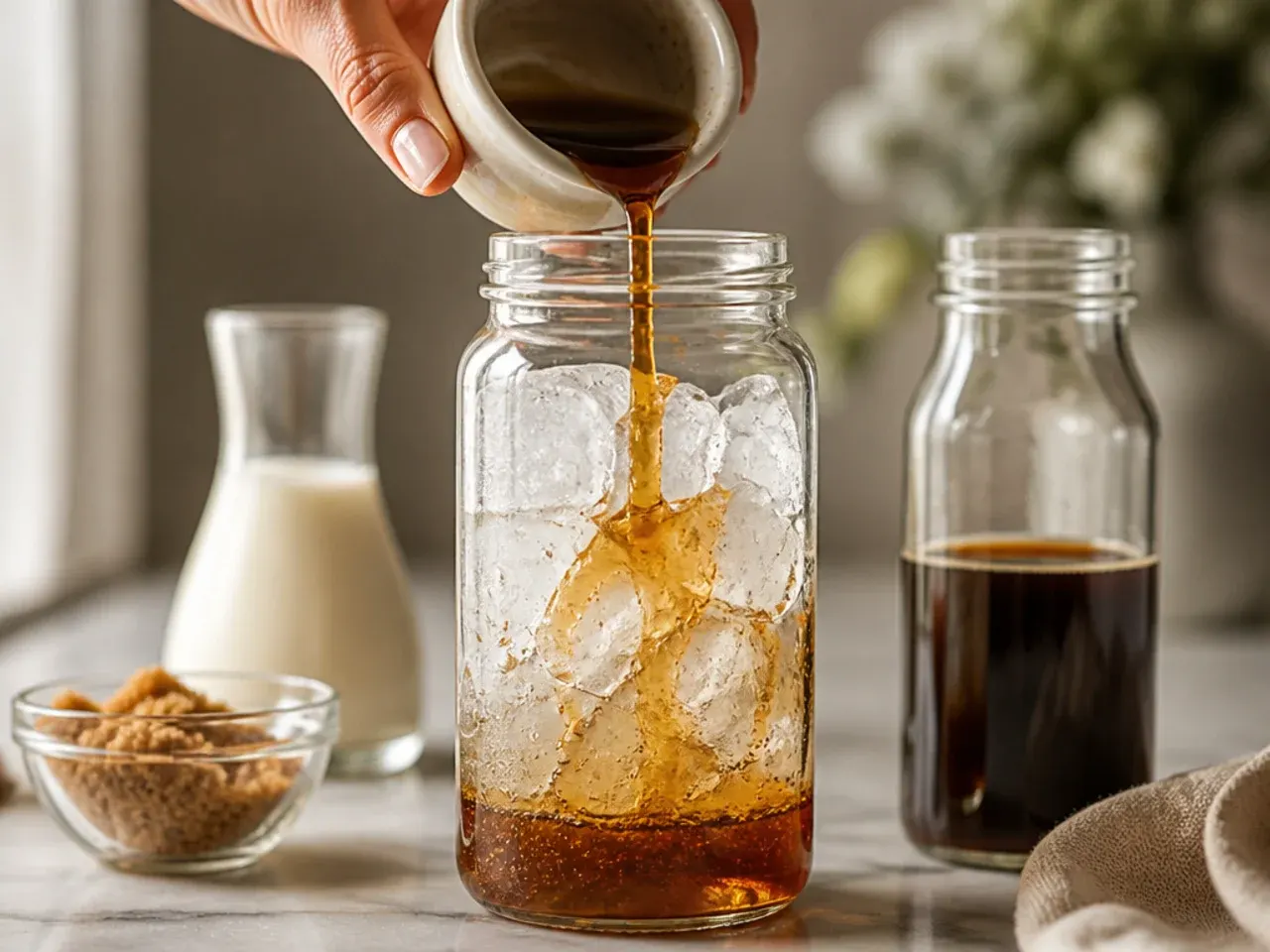 iced starbucks drinks recipe step 1