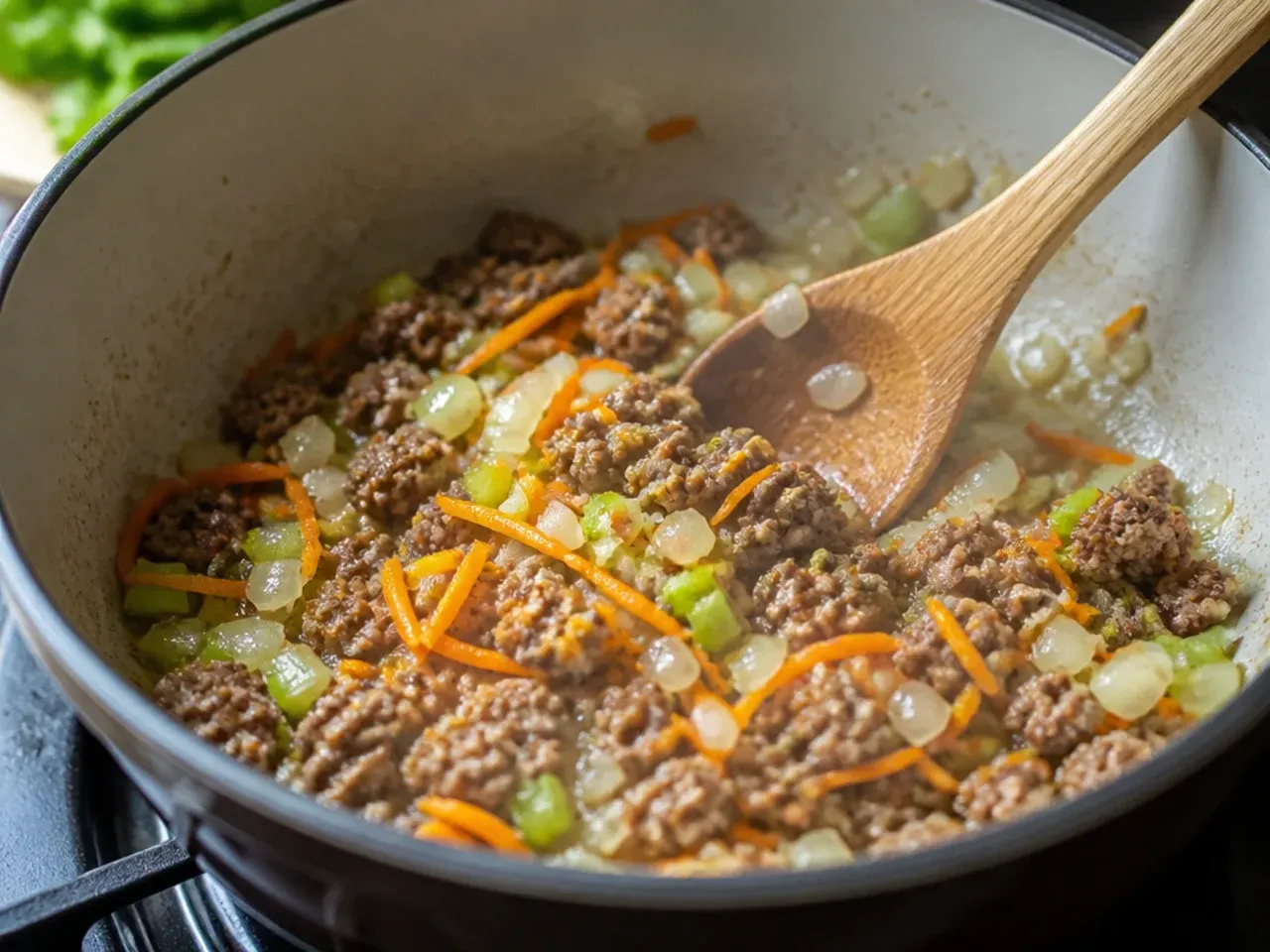 instant pot cheeseburger soup recipe step 2