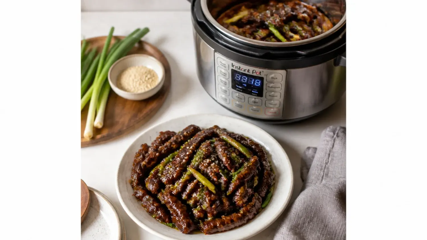 instant pot mongolian beef — 5 Steps to Instant Pot Mongolian Beef