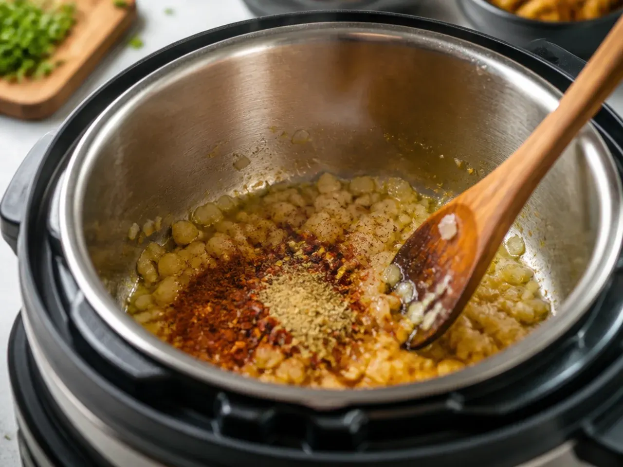instant pot taco soup recipe step 2