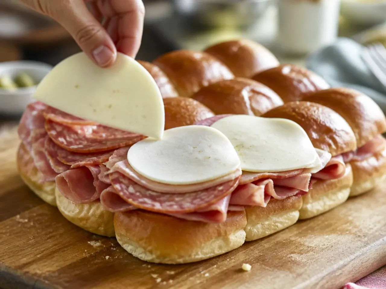 italian sliders recipes hawaiian rolls recipe step 3