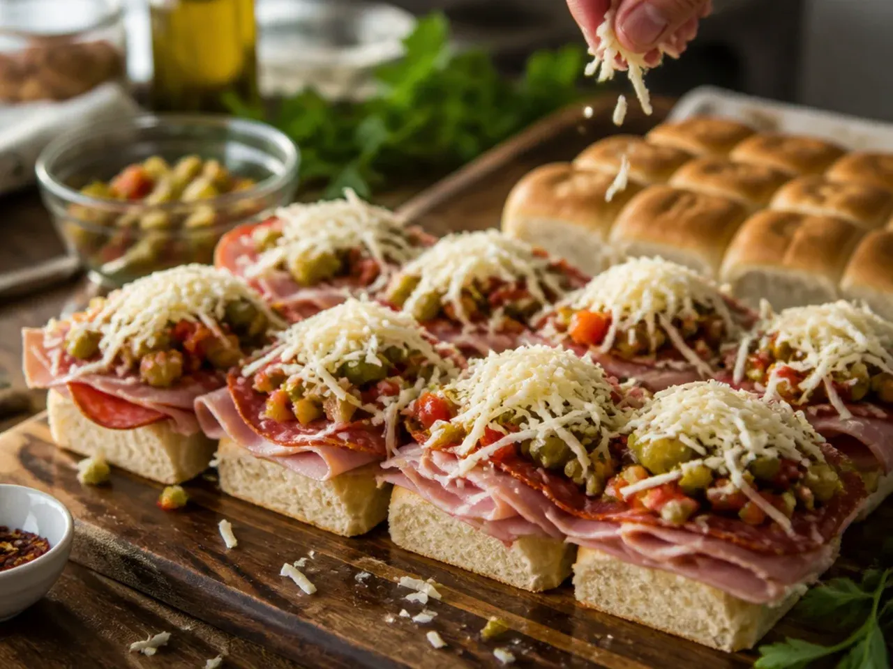 italian sliders recipes hawaiian rolls recipe step 4