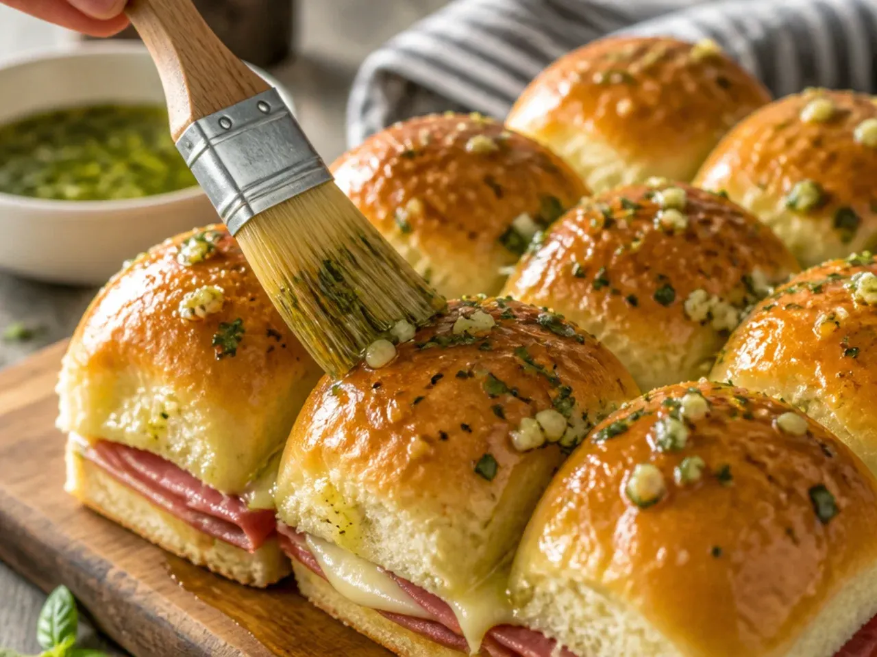 italian sliders recipes hawaiian rolls recipe step 5