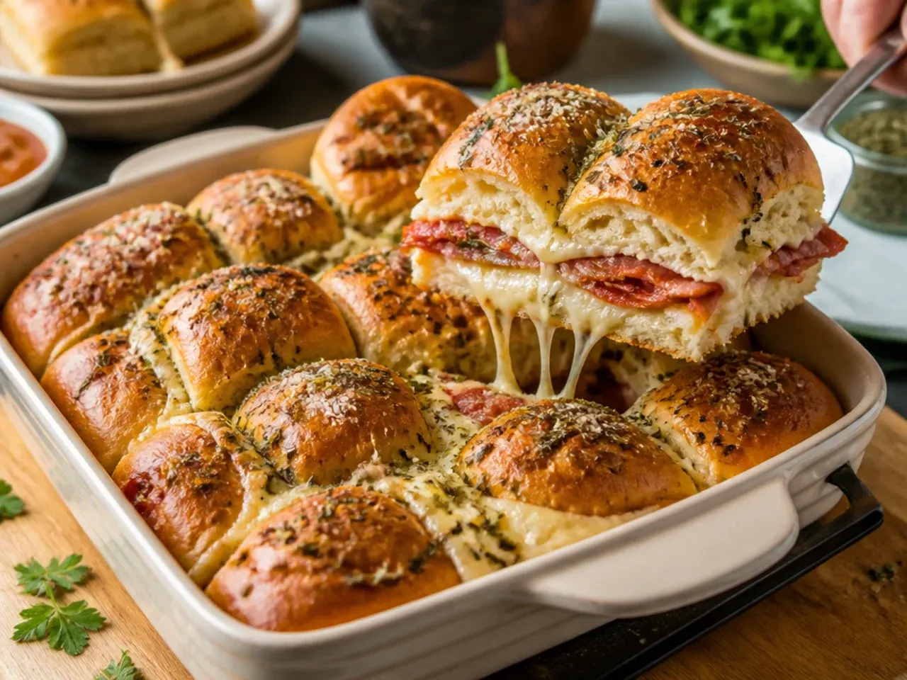 italian sliders recipes hawaiian rolls recipe step 6