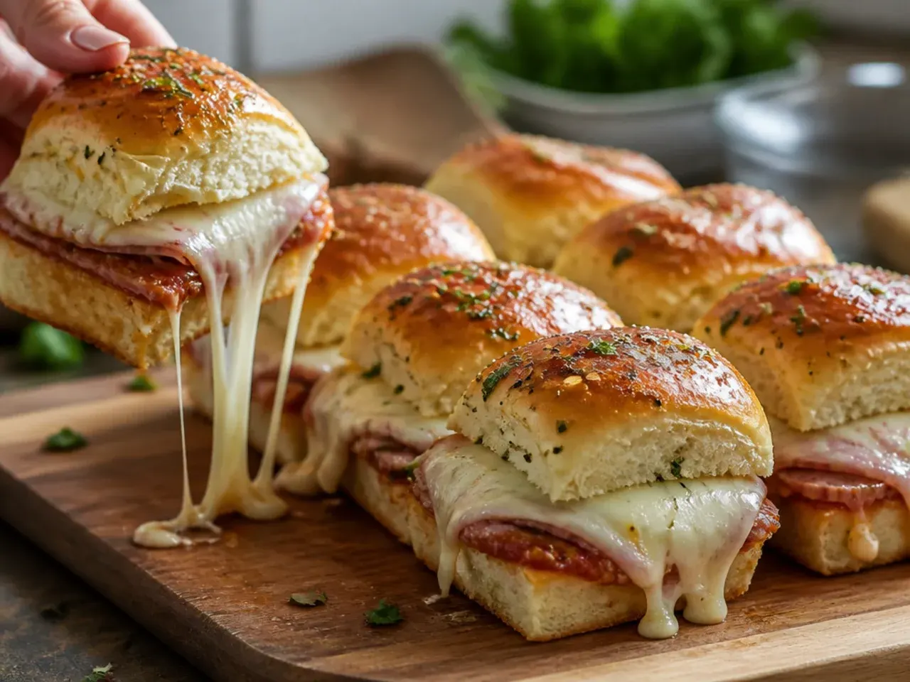 italian sliders recipes hawaiian rolls recipe step 7