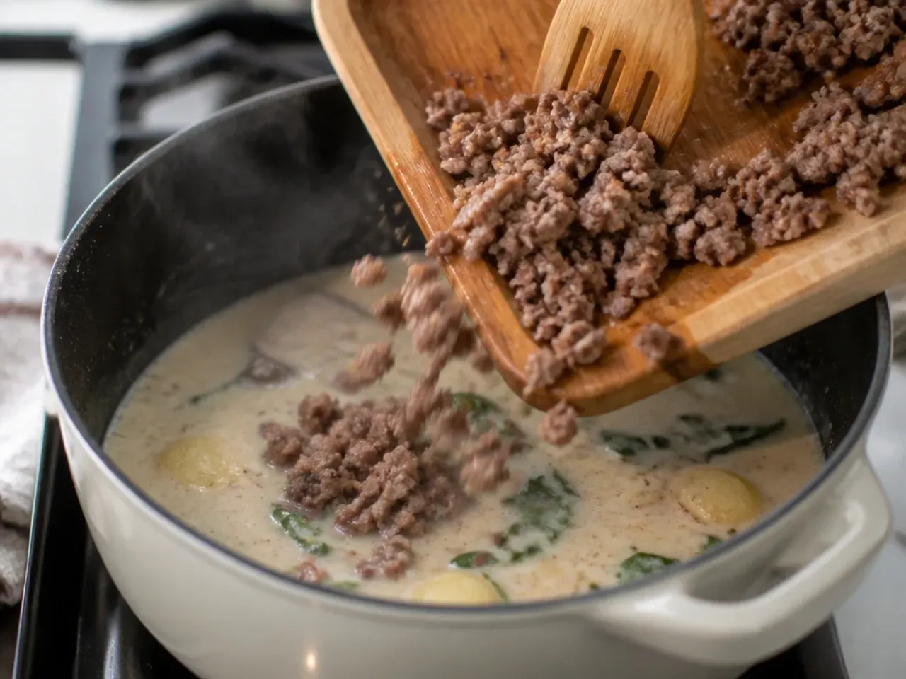 keto zuppa toscana soup recipe step 5