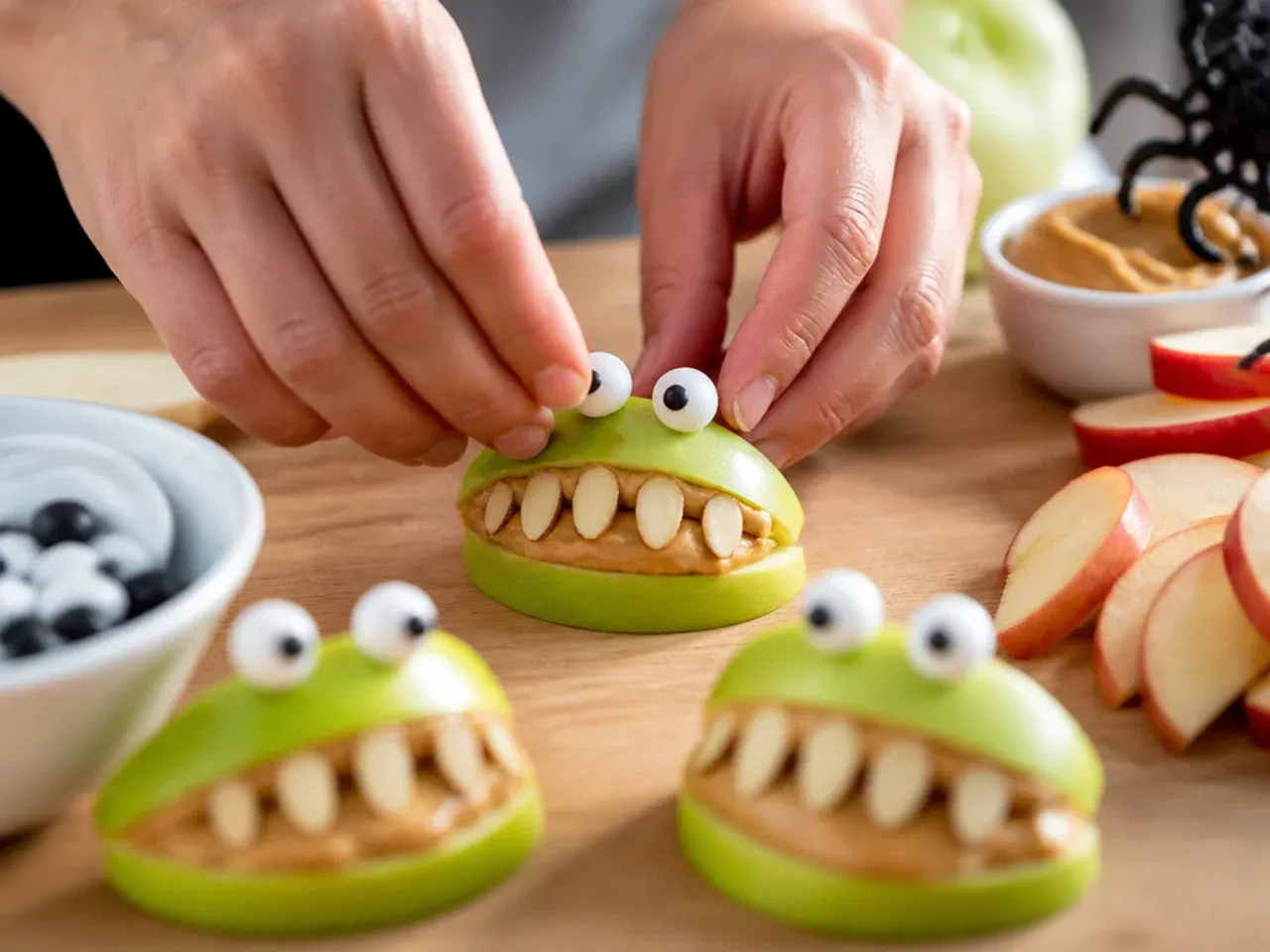kids halloween charcuterie board recipe step 3
