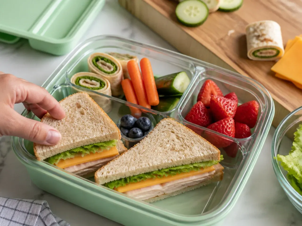 kindergarten lunch box ideas recipe step 15