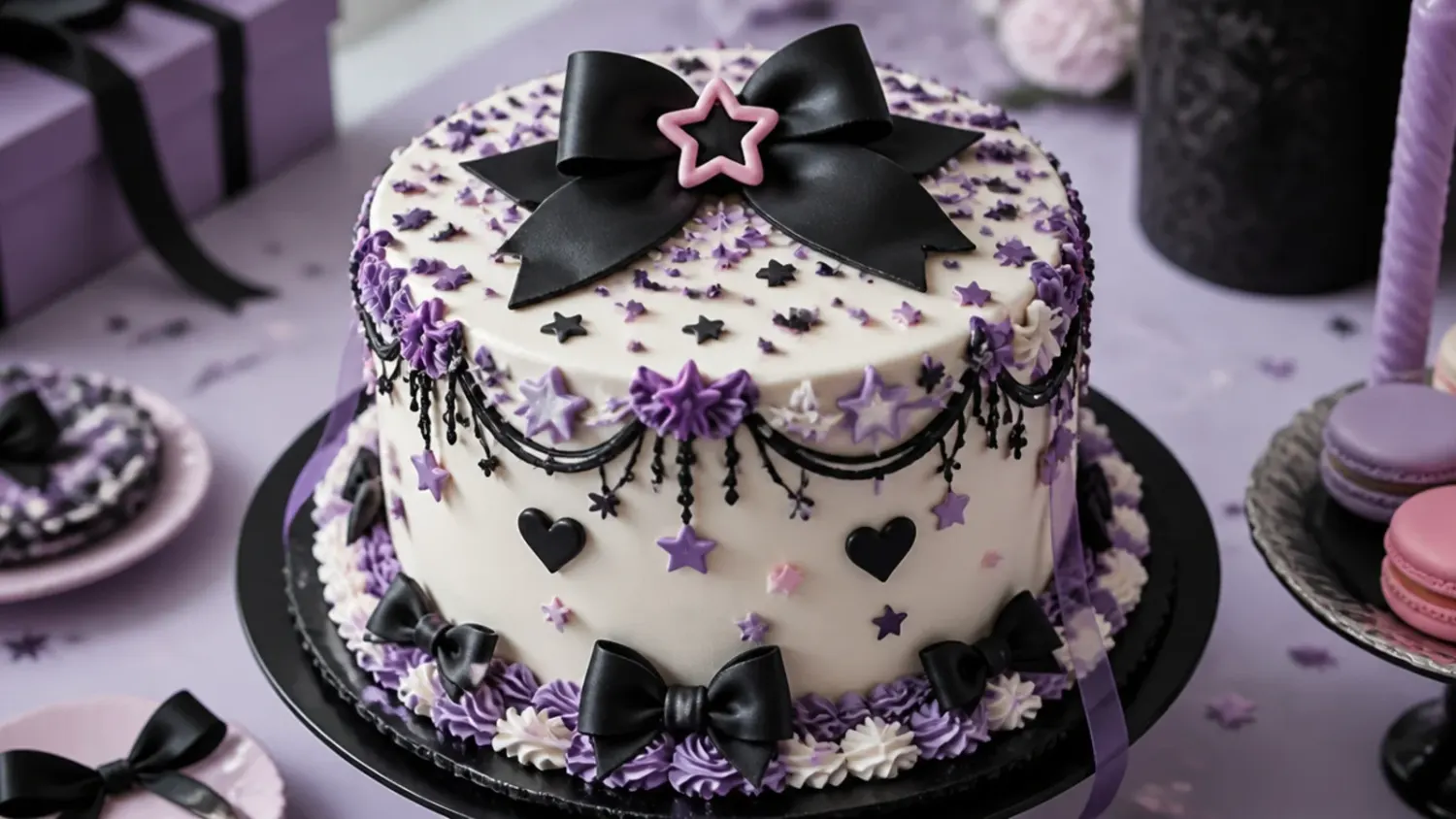 kuromi cake for girls — 20 Beautiful Kuromi Cakes for Girls