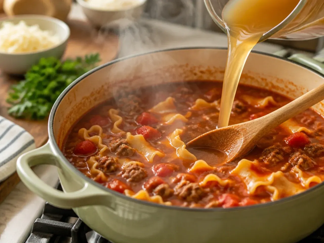 lasagna soup recipe recipe step 4