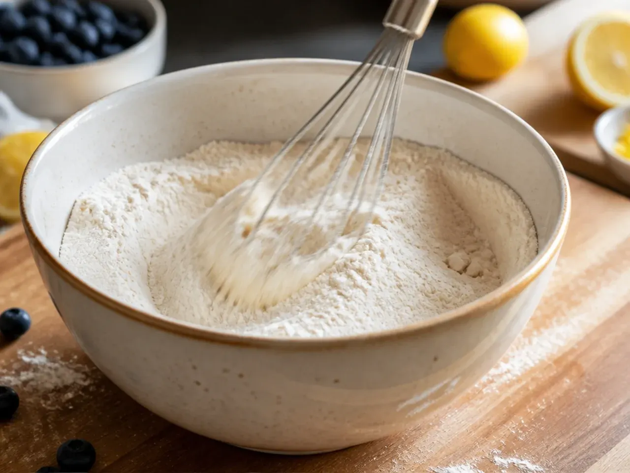 lemon blueberry scones recipe step 2