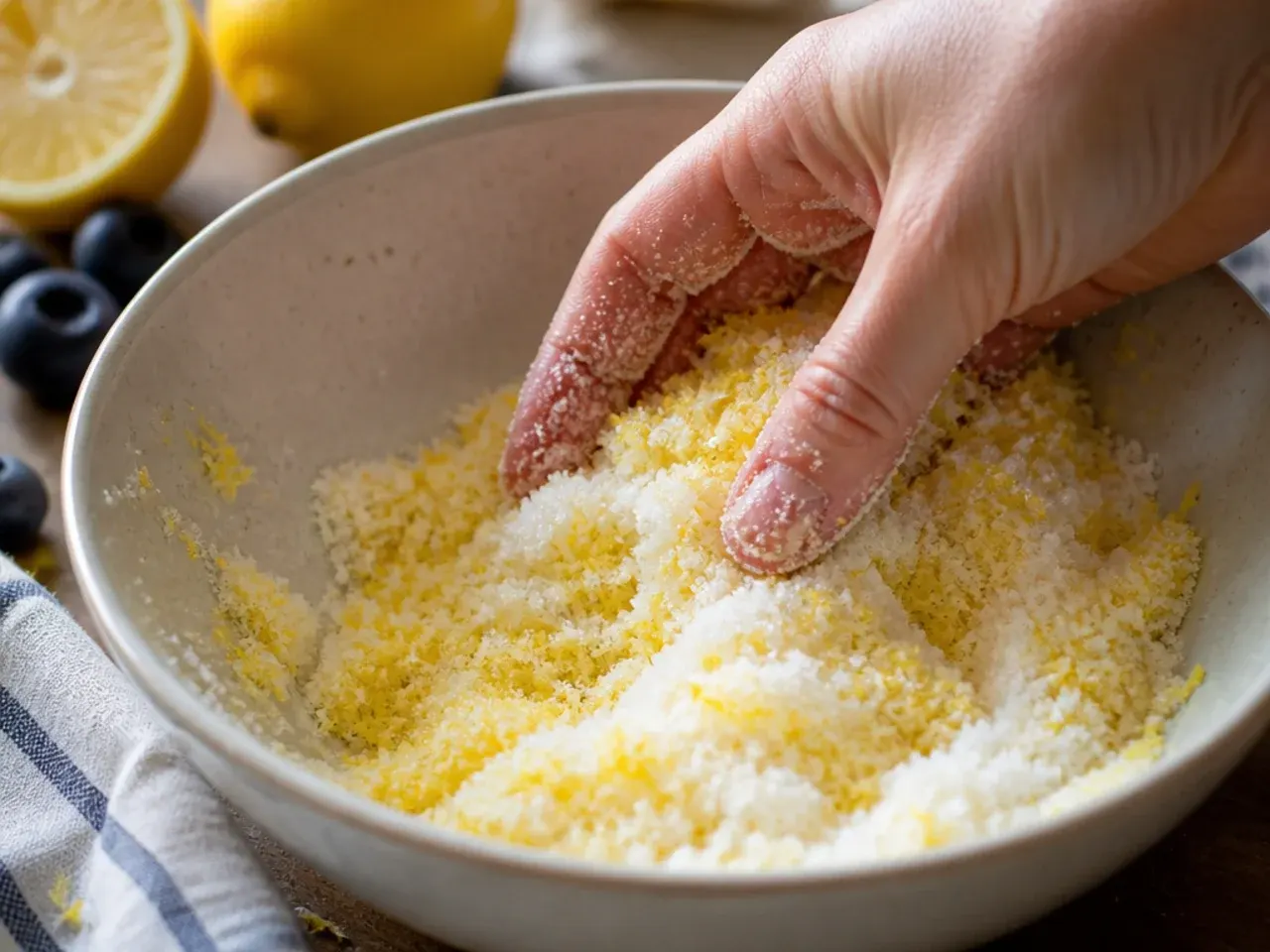 lemon blueberry scones recipe step 3