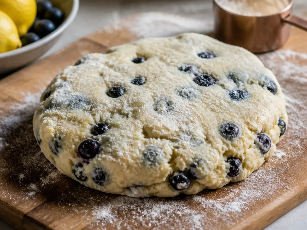 lemon blueberry scones recipe step 11