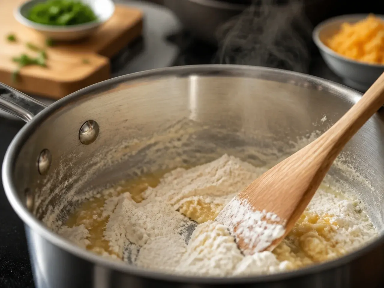loaded baked potato soup recipe step 4