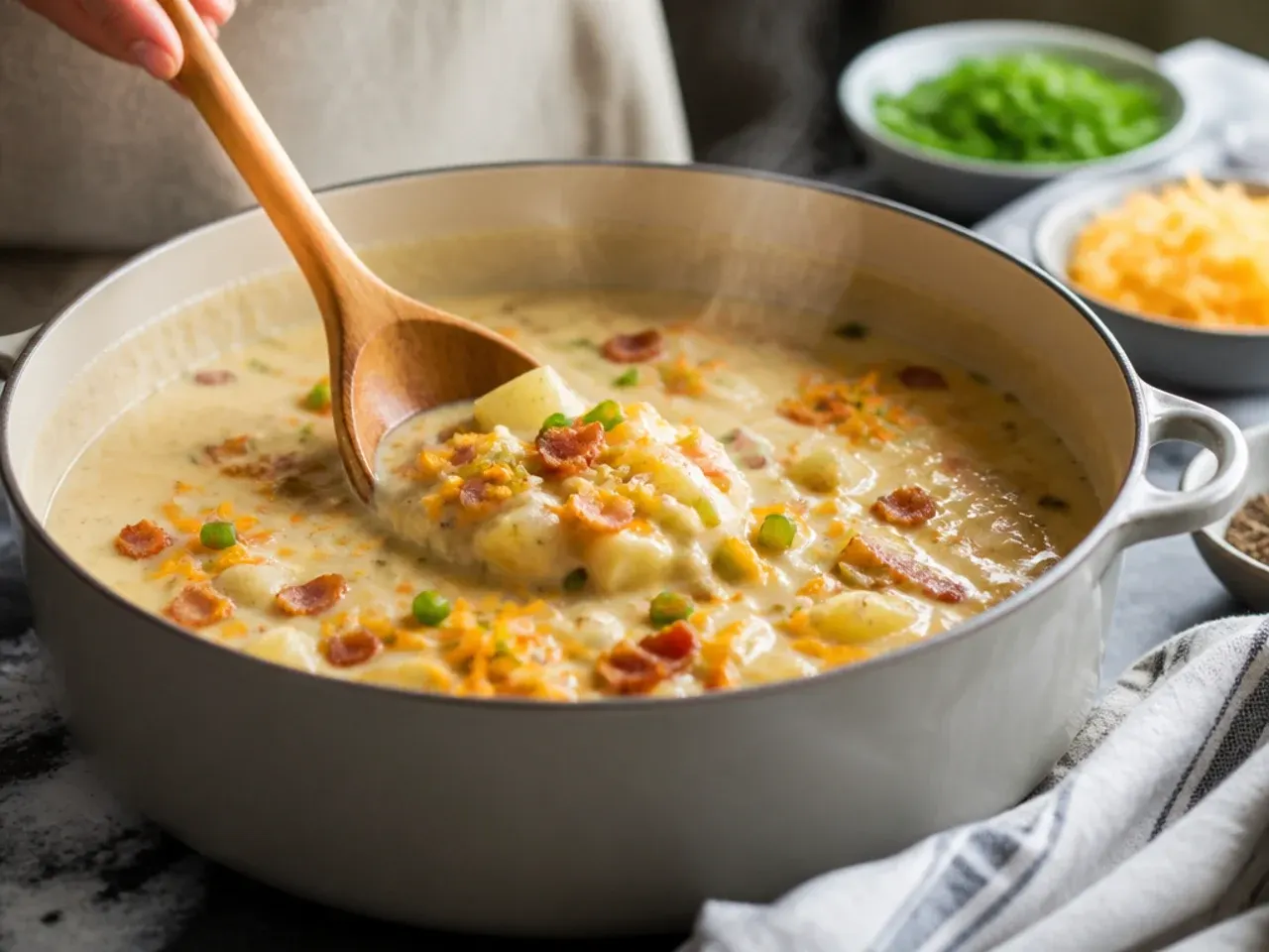 loaded potato soup recipe step 4
