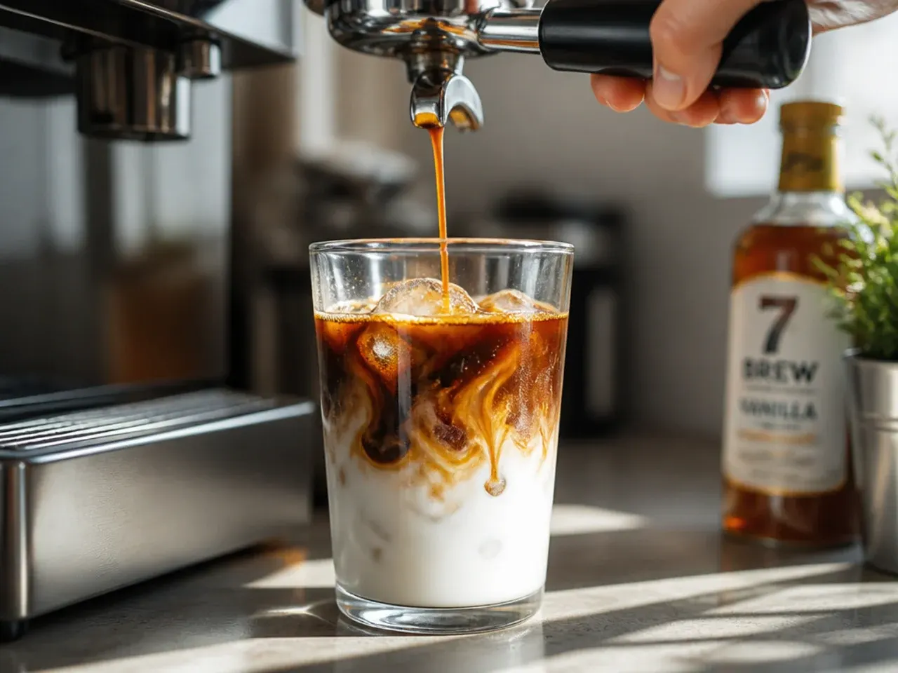 low cal 7 brew drinks recipe step 1