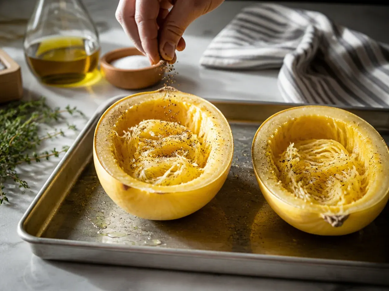 low carb spaghetti squash recipes recipe step 1
