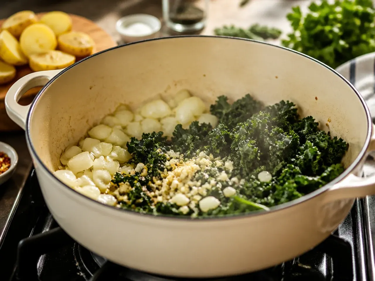 low carb zuppa toscana soup recipe step 8