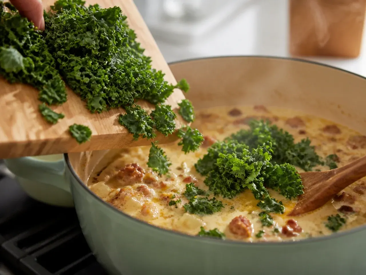 low carb zuppa toscana soup recipe step 20