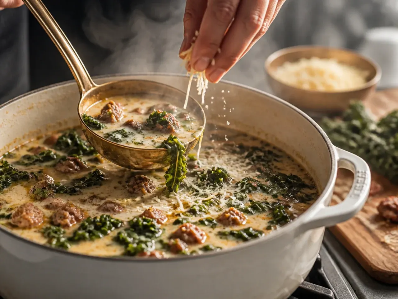low carb zuppa toscana soup recipe step 29