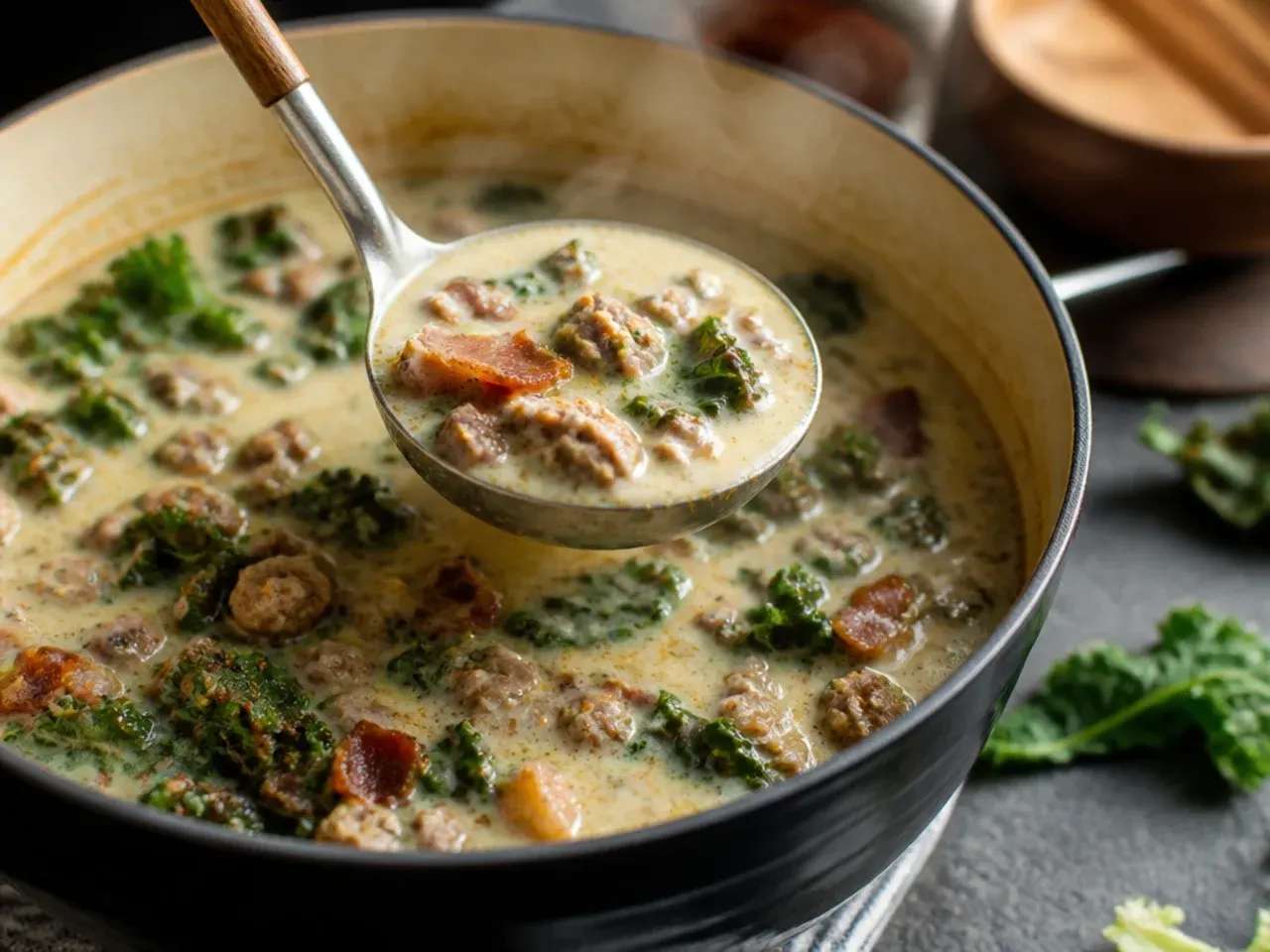low carb zuppa toscana soup recipe step 30
