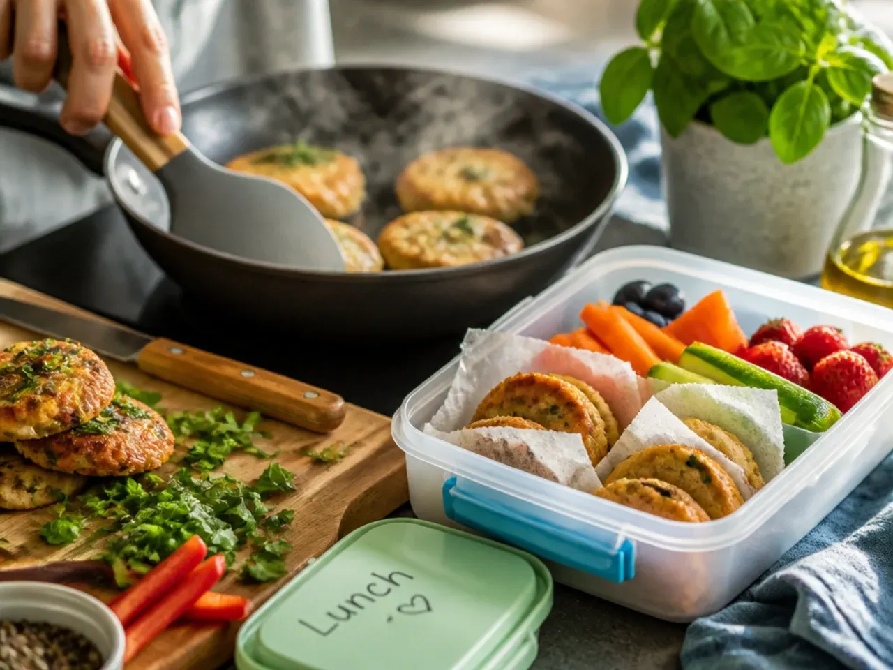 lunch box ideas for kids school recipe step 5