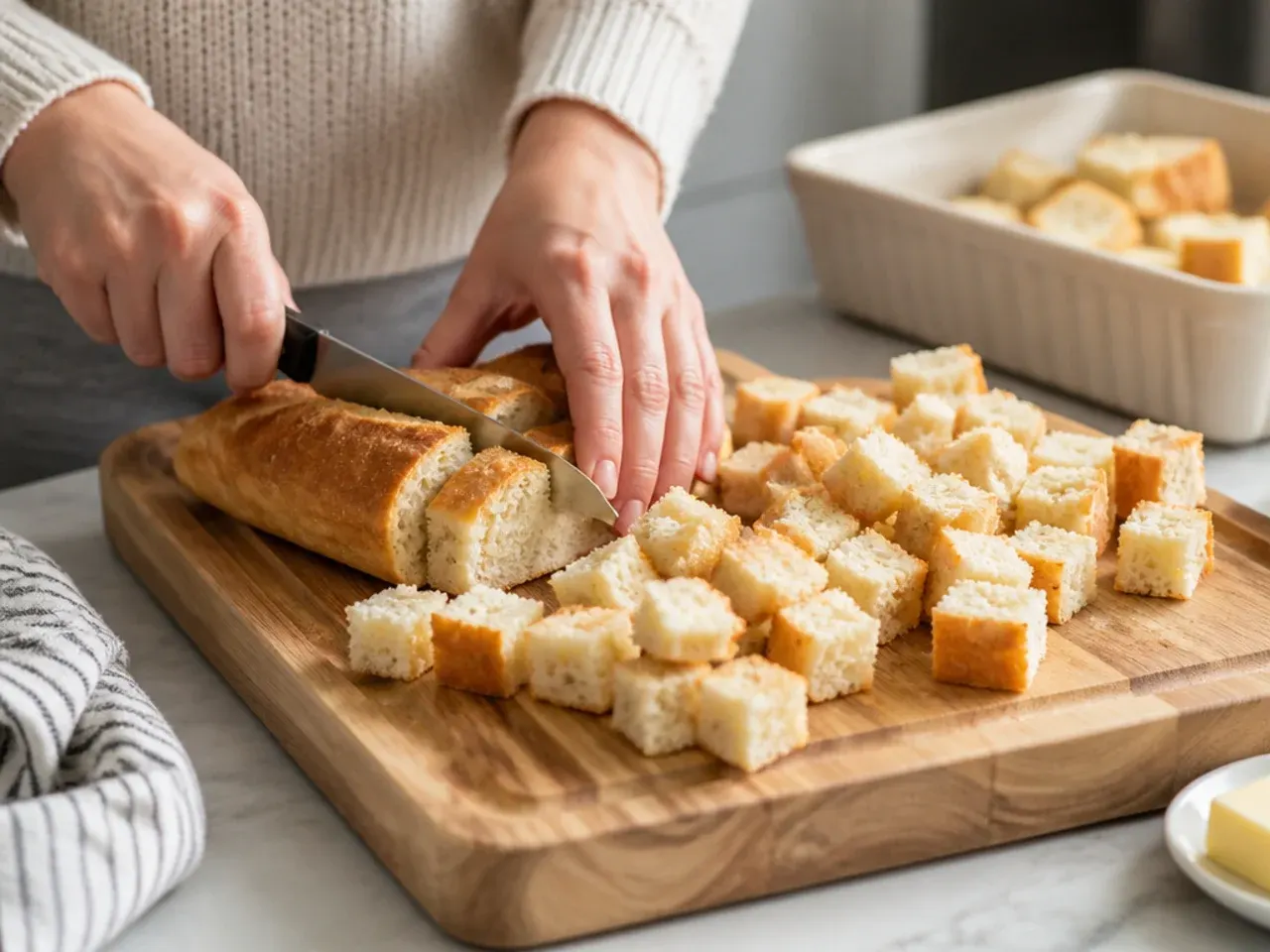 make ahead french toast casserole recipe step 2