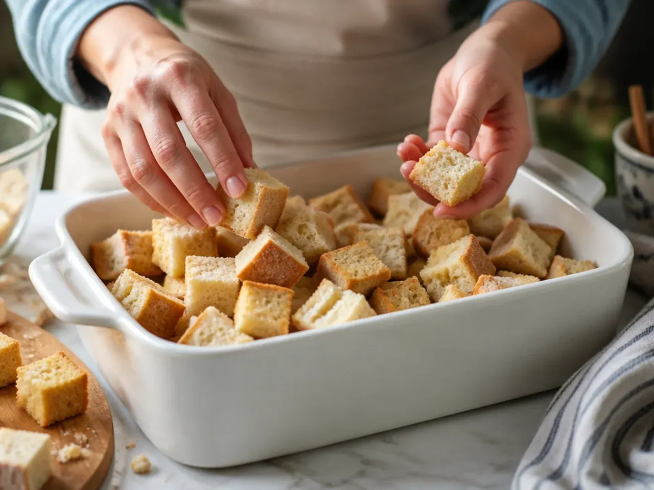 make ahead french toast casserole recipe step 4