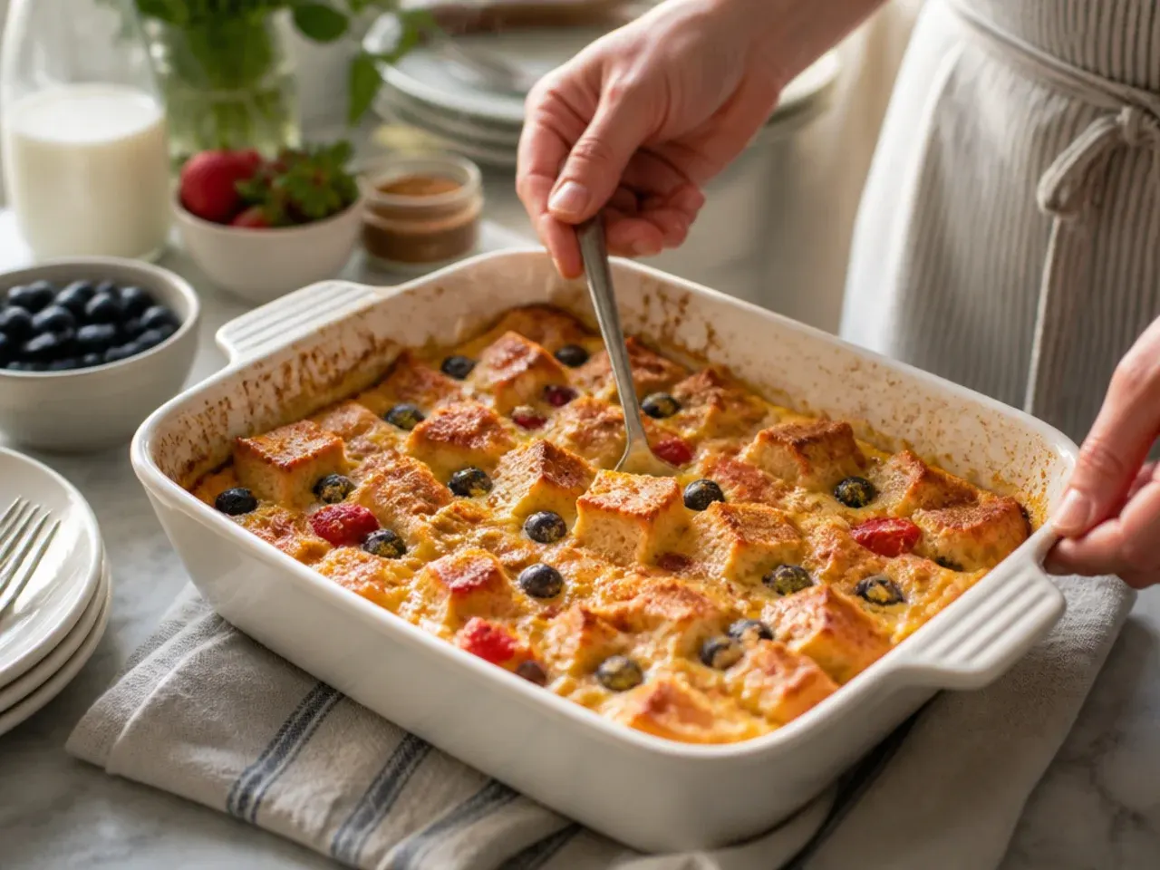 make ahead french toast casserole recipe step 15