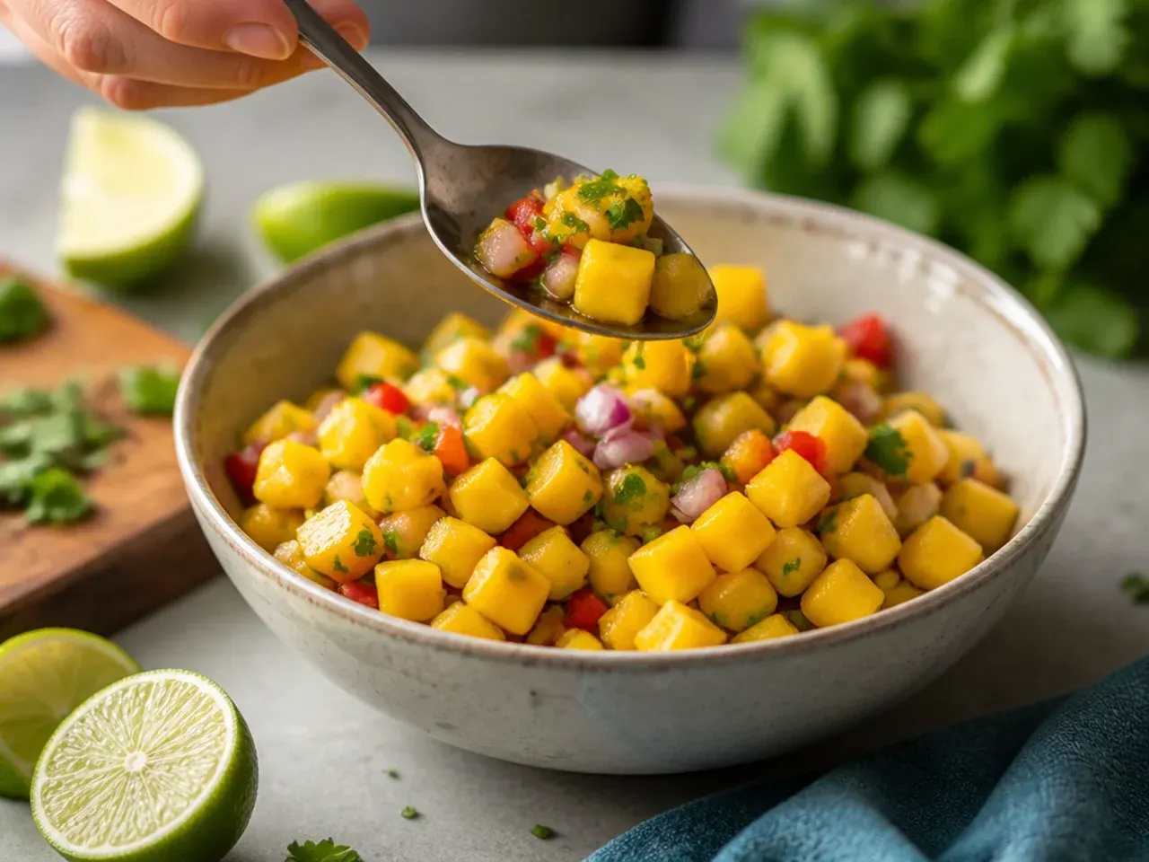 mango salsa recipe recipe step 7