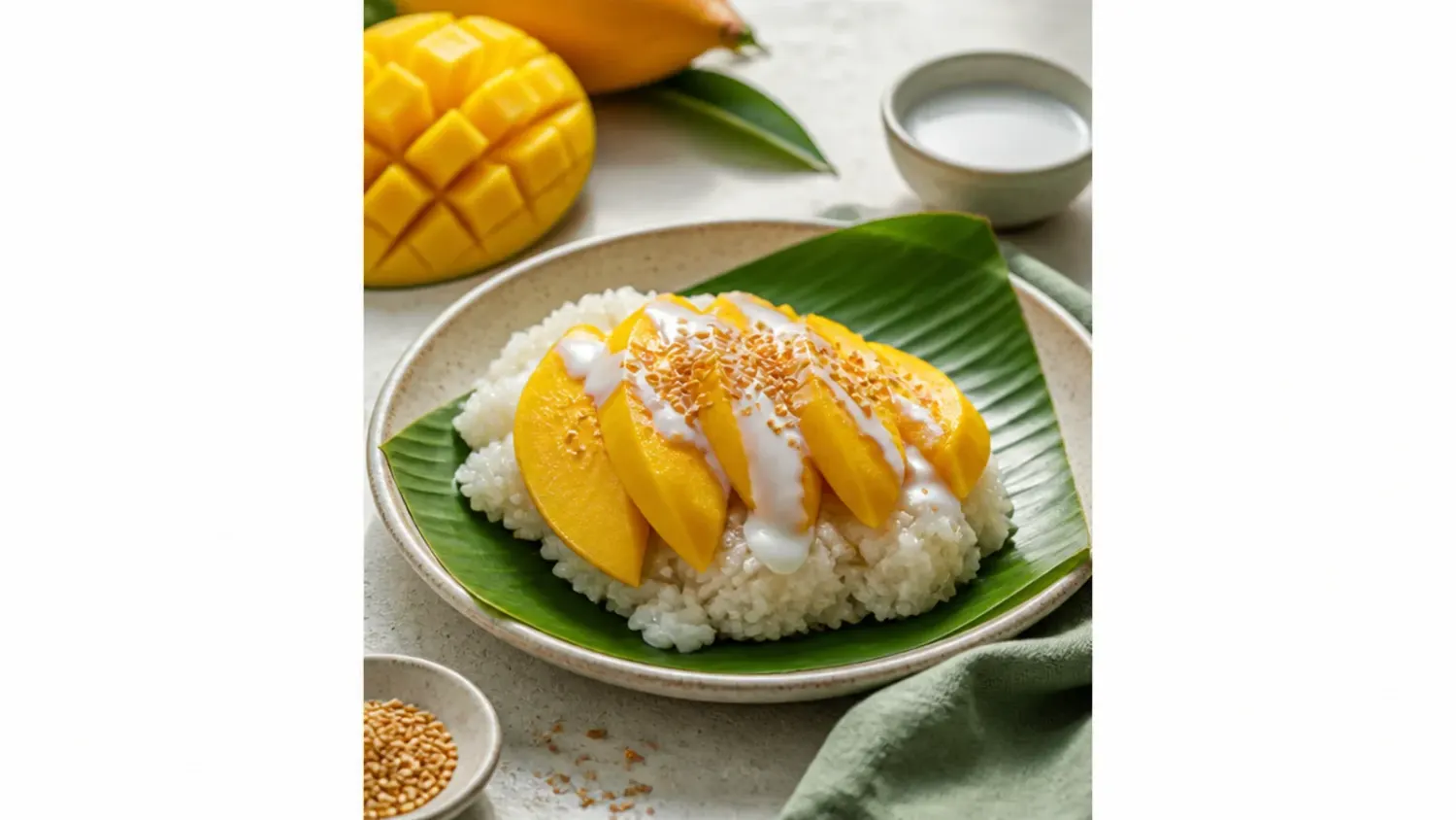 mango sticky rice dessert — 15 Gorgeous Mango Sticky Rice Desserts