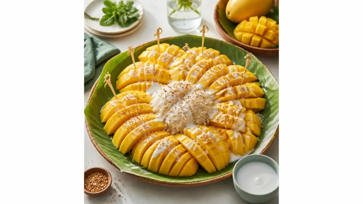 mango sticky rice for parties — 15 Easy Mango Sticky Rice Party Ideas
