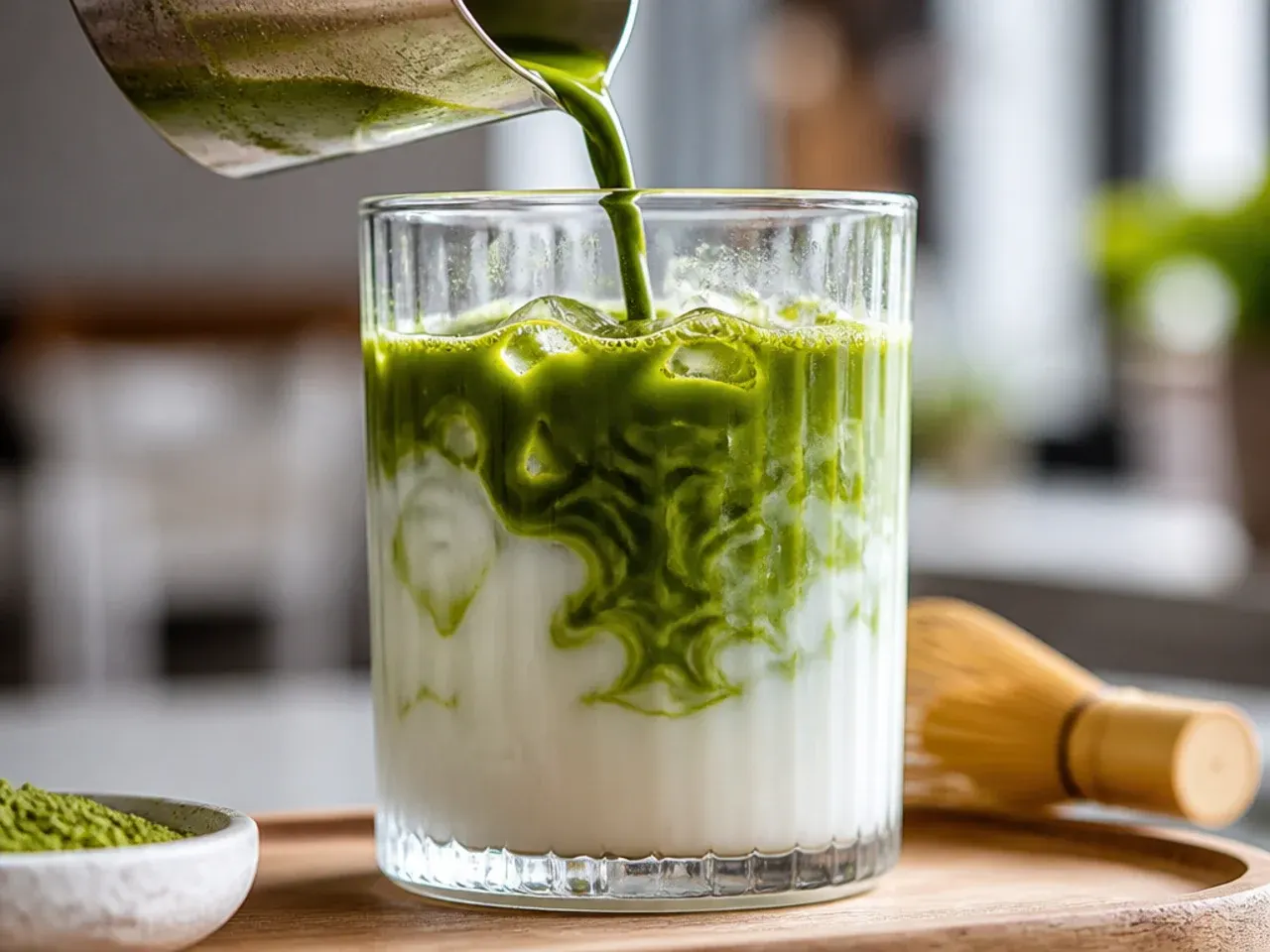 matcha starbucks drinks recipe step 2