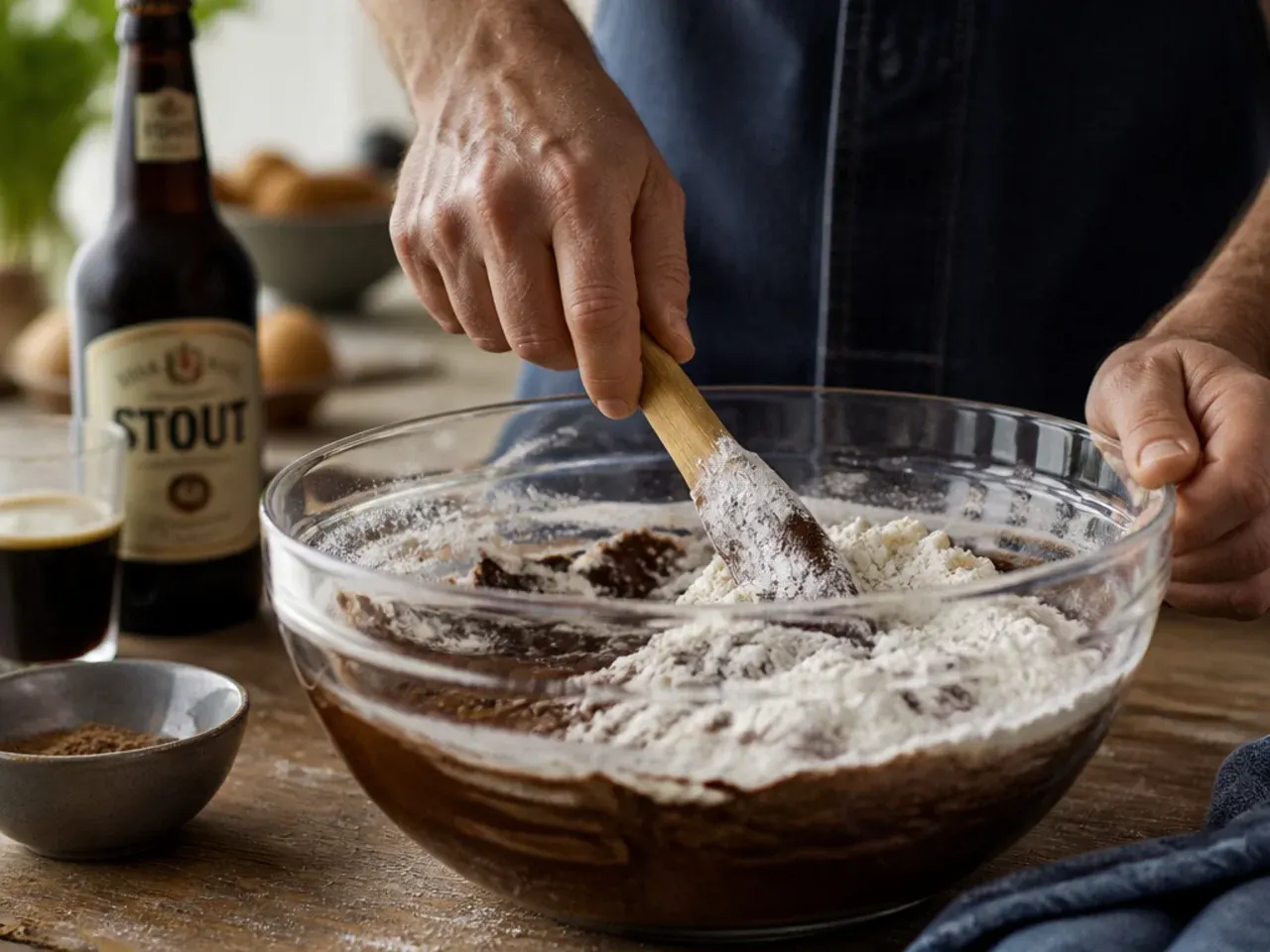 men cake ideas recipe step 4