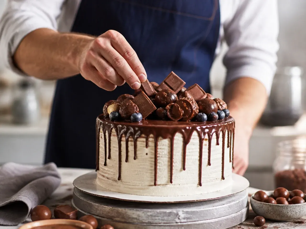 men cake ideas recipe step 7