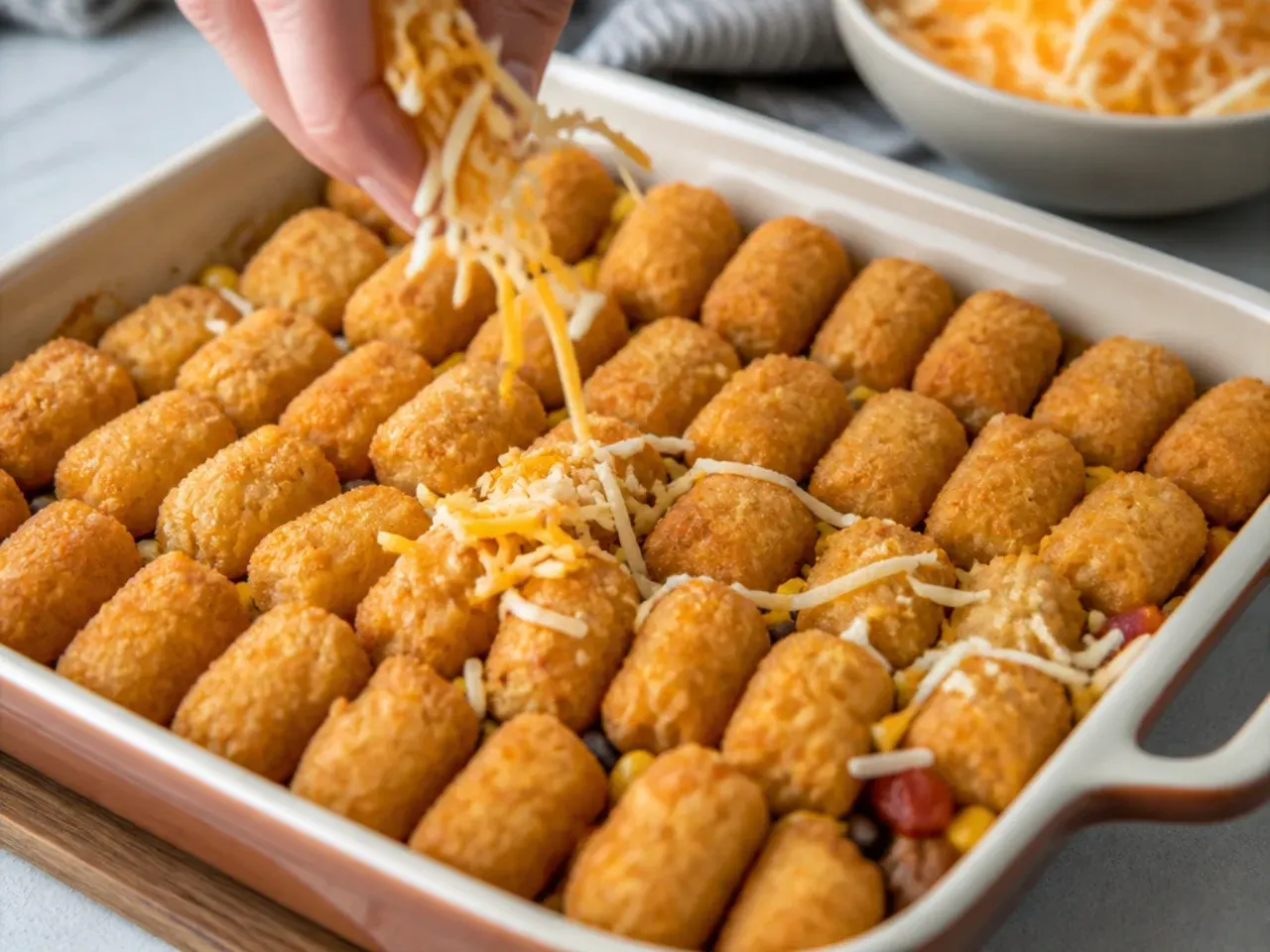 mexican tater tot casserole recipe step 18