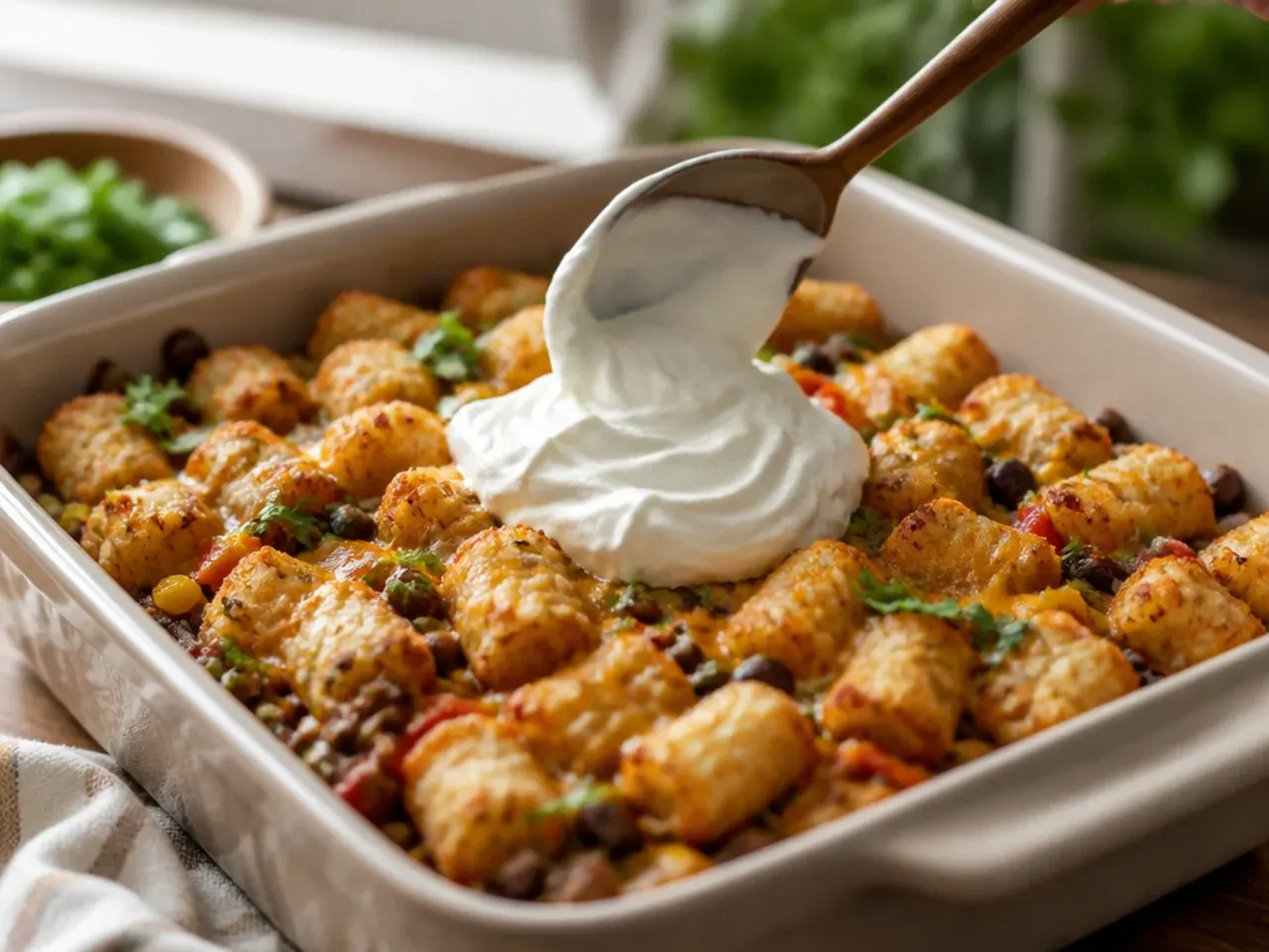 mexican tater tot casserole recipe step 27
