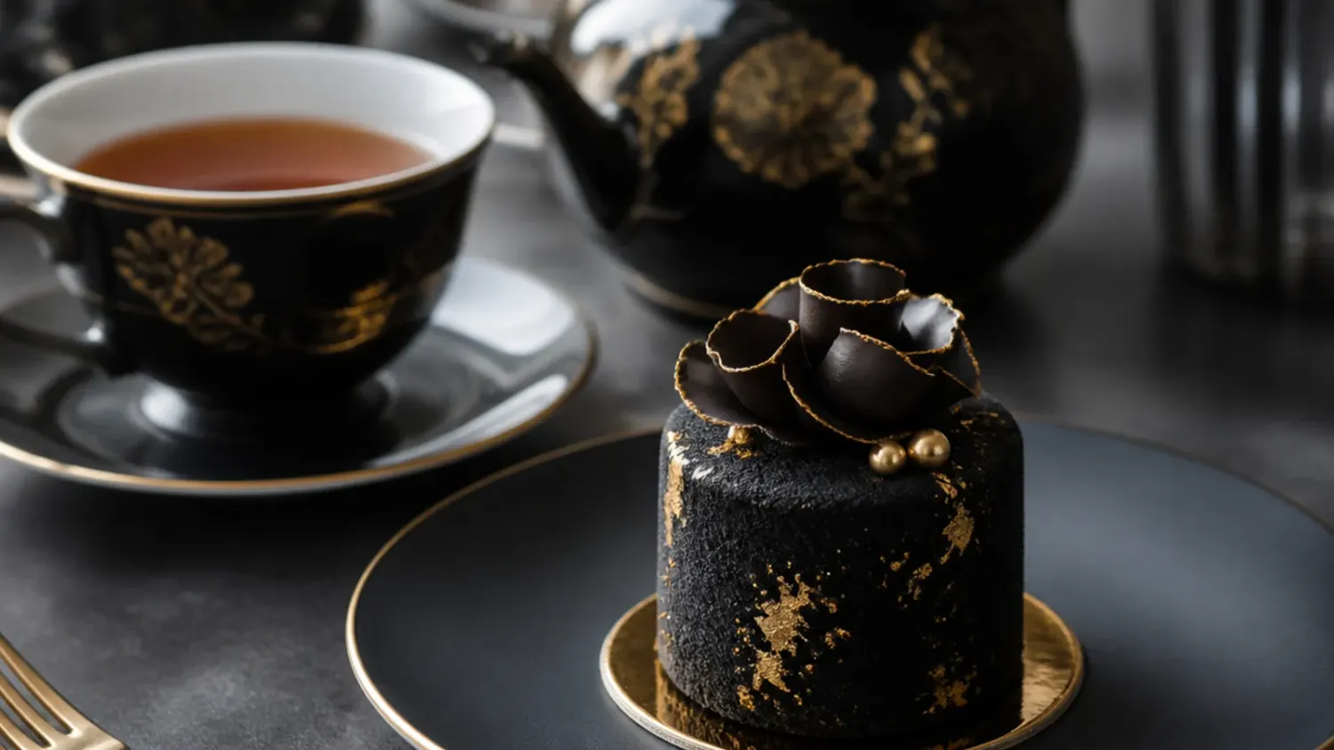 mini black cake — 20 Elegant Mini Black Cake Ideas