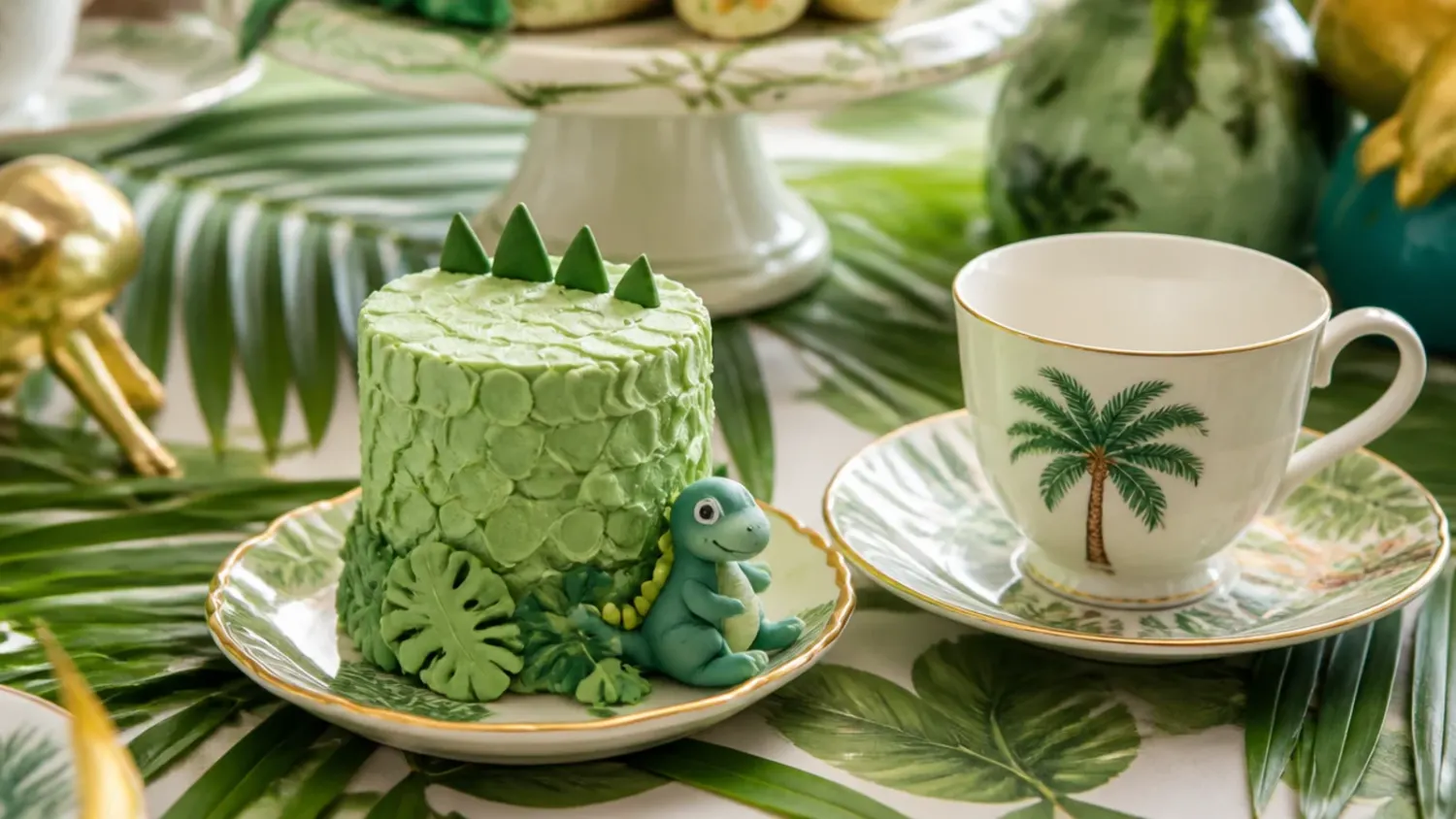 mini dinosaur cake — 20 Adorable Mini Dinosaur Cake Ideas