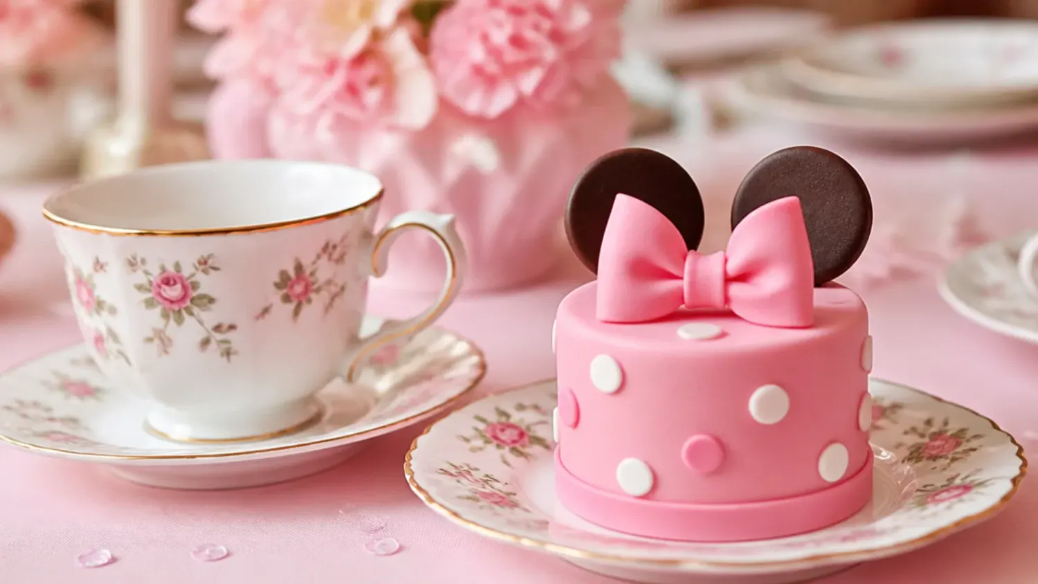 mini minnie mouse cake — 20 Adorable Mini Minnie Mouse Cakes