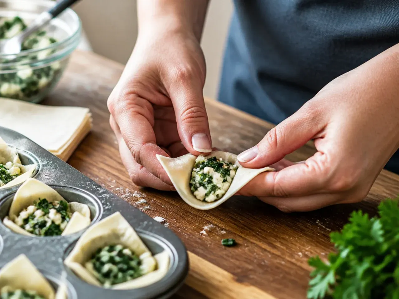 mini phyllo cup appetizers recipe step 5